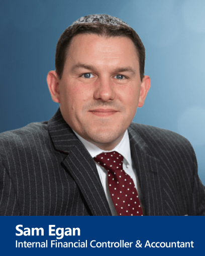 Sam Egan - Internal Financial Controller and Accountant