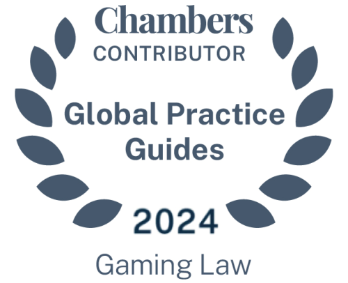 Chambers & Partners Global Practice Guide – Gambling Law 2024 - Co-authors of Isle of Man chapter Carly Stratton and Miles Benham for Chambers & Partners